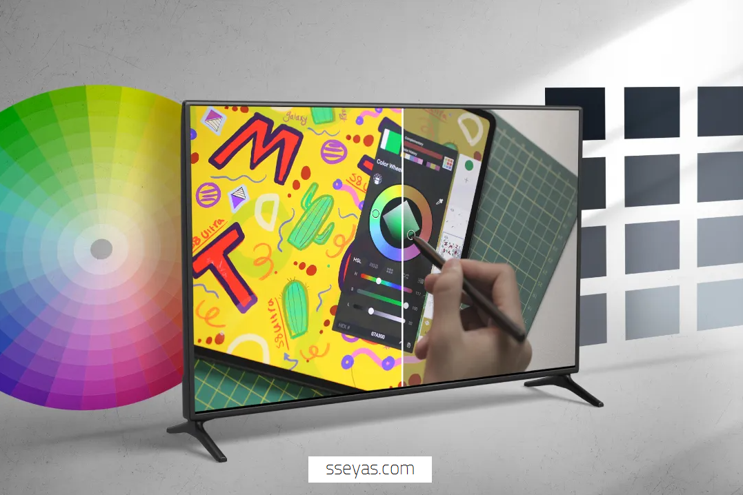 چگونه رنگ تلویزیون را تنظیم کنیم؛ آموزش کامل تنظیم رنگ TV